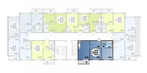 2-к кв. Краснодарский край, Краснодар ул. Генерал-лейтенанта ...