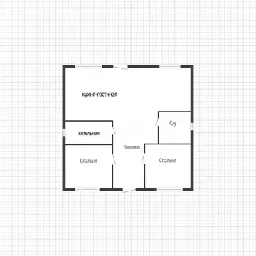 Дом в Ильский, Тверская улица (84 м)