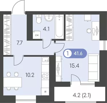 1-к кв. Удмуртия, Ижевск Столичный мкр, Новый Восход жилой комплекс ...