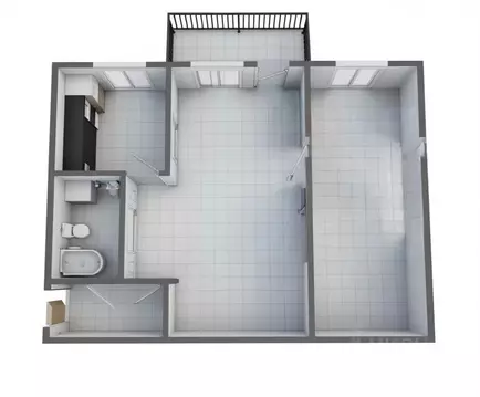 2-к кв. Свердловская область, Екатеринбург Уралмаш жилрайон, ул. ...