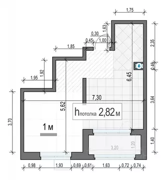 1-к кв. Московская область, Мытищи 17А мкр, Новое Медведково жилой ...