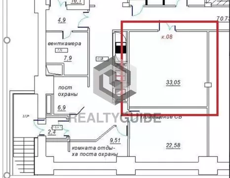 Офис в Москва Старокалужское ш., 65 (33 м)