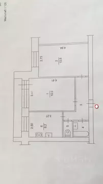 2-к кв. Томская область, Томск ул. Ивана Черных, 109/4 (50.0 м)
