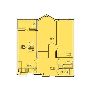 2-к кв. Пензенская область, Пенза Засурье мкр, Акварель жилой комплекс ...