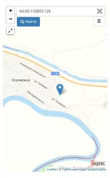 Участок в Саратовская область, Балаковский район, Быково-Отрогское ...