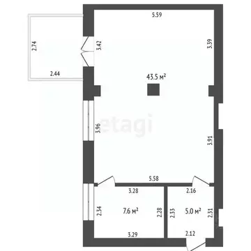 Помещение свободного назначения в Тамбовская область, Уварово 1-й мкр, ...