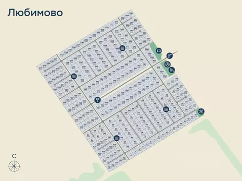 Участок в Ленинградская область, Тосненский район, Федоровское ...