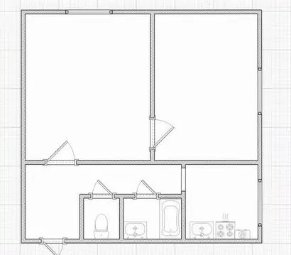 2-к кв. Ивановская область, Приволжск ул. Фрунзе, 29 (41.5 м)