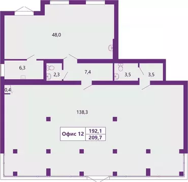 Помещение свободного назначения в Калининградская область, Калининград ...