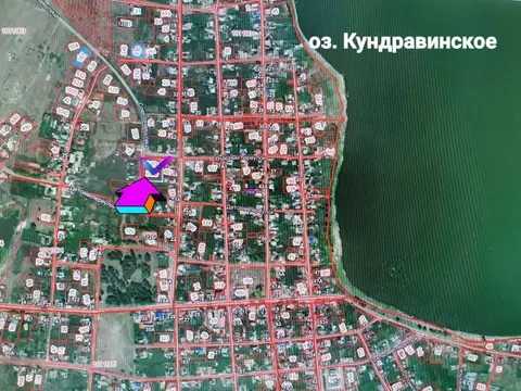 Участок в Челябинская область, Чебаркульский район, с. Кундравы ...