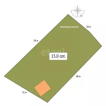 Участок в Алтай, Майминский район, с. Бирюля  (15.0 сот.)