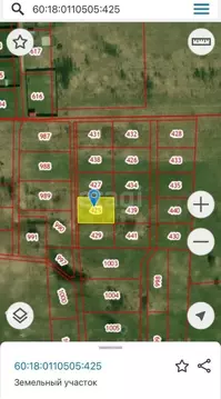 Участок в Псковская область, Псковский район, Логозовская волость, д. ...