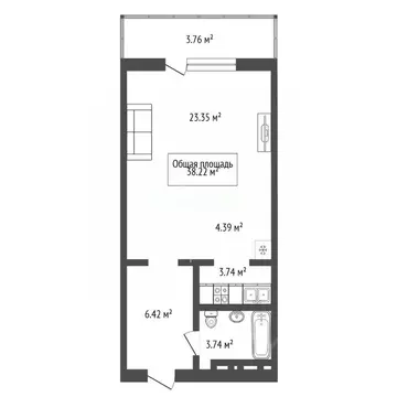 Студия Новосибирская область, Новосибирск ул. Виктора Шевелева, 24 ...