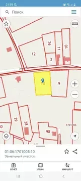 Участок в Адыгея, Теучежский район, Понежукай аул ул. Пушкина (20.0 ...