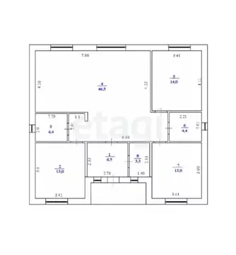 Дом в Ульяновская область, Ульяновский район, Ишеевка рп ул. Берзовая ...