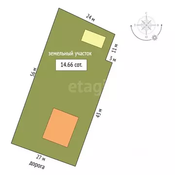 Дом в Тюменская область, Тюменский муниципальный округ, с. Кулаково ...