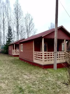 Дом в Ленинградская область, Лужский район, Серебрянское с/пос, ...