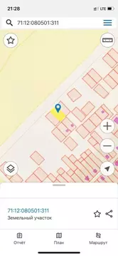 Участок в Тульская область, Болохово Киреевский район, ул. Строителей ...