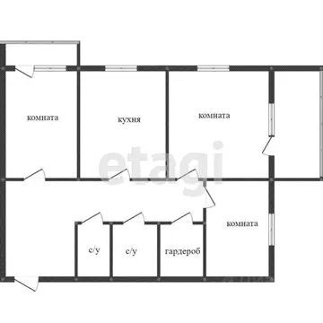 3-к кв. Вологодская область, Вологда Пошехонское ш., 52А (84.0 м)