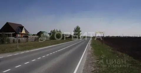 Участок в Тюменская область, Тюменский муниципальный округ, д. ...