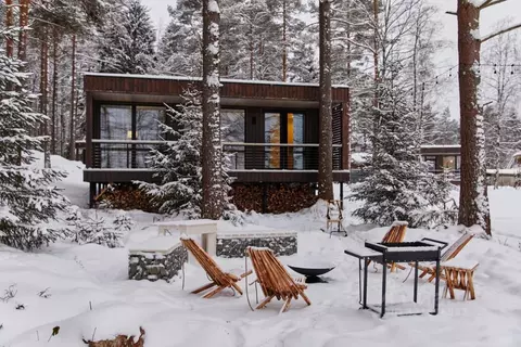 Дом в Ленинградская область, Выборгский район, Приморское городское ...