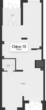 Офис в Свердловская область, Екатеринбург Первый Академ жилой комплекс ...