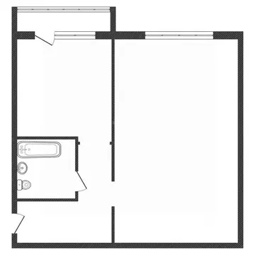 1-к кв. Костромская область, Кострома ул. Свердлова, 125А (33.0 м)