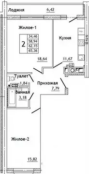 2-к кв. Смоленская область, Смоленский муниципальный округ, д. ...