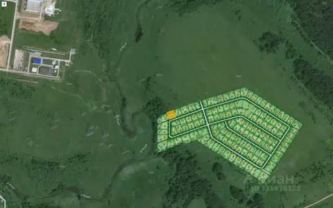 Участок в Калужская область, Боровский муниципальный округ, Ворсино ...