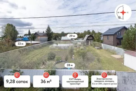 Дом в Тюменская область, Тюмень Якорь садовое товарищество, ул. ...