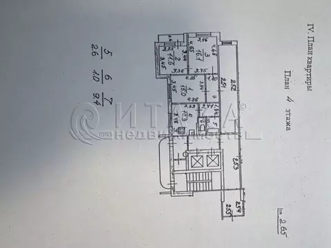 3-к кв. Санкт-Петербург просп. Авиаконструкторов, 24 (66.6 м)