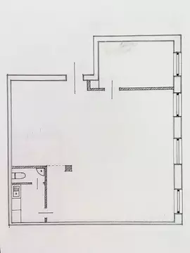 2-к кв. Москва Трубниковский пер., 24С1 (58.0 м)