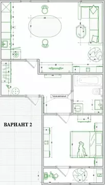 2-к кв. Нижегородская область, Нижний Новгород Гороховецкая ул., 16А ...