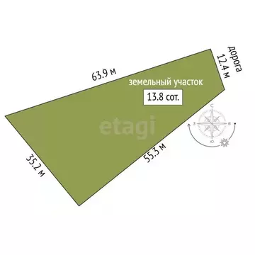 Участок в Марий Эл, Йошкар-Ола городской округ, д. Якимово ул. ...