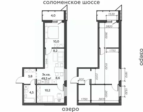 3-к кв. Карелия, Петрозаводск Район Северная промзона, Вороний Наволок ...