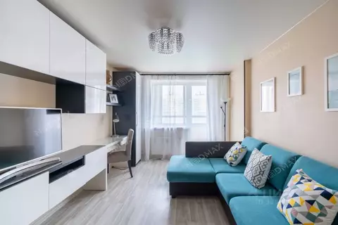 2-к кв. Санкт-Петербург пос. Парголово, ул. Федора Абрамова, 21к1 ...