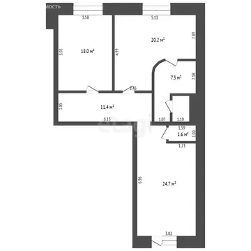 Помещение свободного назначения (85 м)
