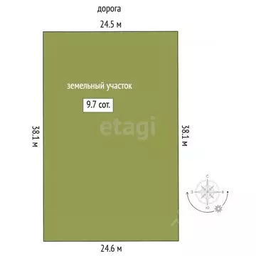 Участок в Тюменская область, Тюменский муниципальный округ, Маяк СНТ ...