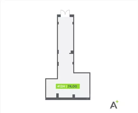 Торговая площадь в Санкт-Петербург ул. Среднерогатская, 11 (74 м)
