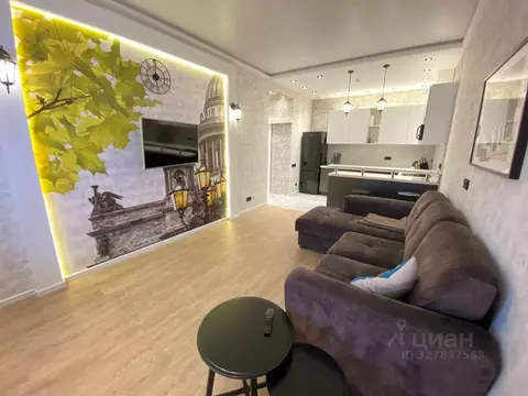 1-к кв. Санкт-Петербург ул. Большая Зеленина, 24 (55.5 м)