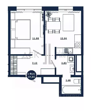 1-к кв. Ханты-Мансийский АО, Сургут 39-й мкр, Крылов жилой комплекс ...
