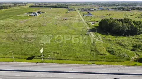 Участок в Тюменская область, Тюменский муниципальный округ, с. Борки ...