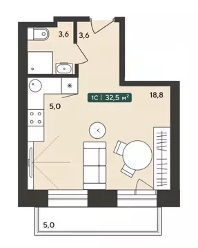 1-к кв. Новосибирская область, Мошковский район, пос. Октябрьский ...