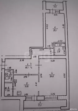 2-к кв. Башкортостан, Уфа ул. Братьев Кадомцевых, 12/2 (86.0 м)