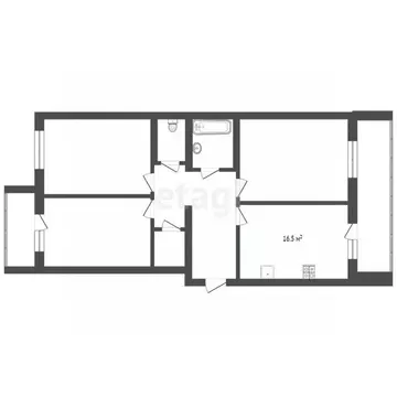 3-к кв. Марий Эл, Йошкар-Ола ул. Меримского, 5 (94.2 м)