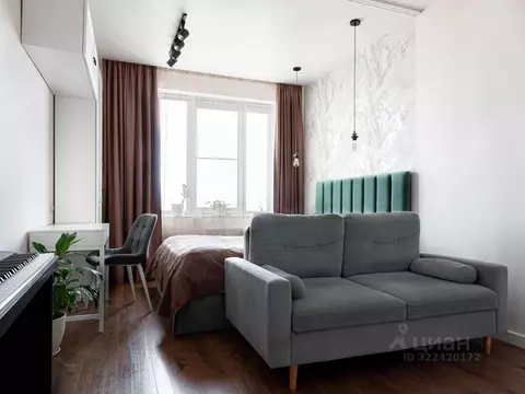 2-к кв. Ленинградская область, Мурино Всеволожский район, бул. ...