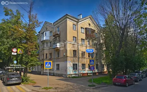 2-комнатная квартира: Ярославль, улица Некрасова, 64/56 (64.9 м)