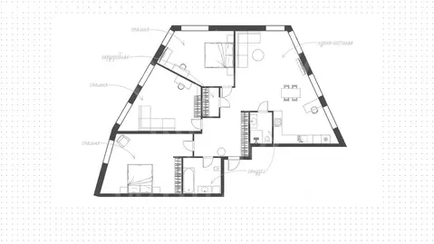 4-комнатная квартира: Москва, улица Лобачевского, 120к1 (108 м)