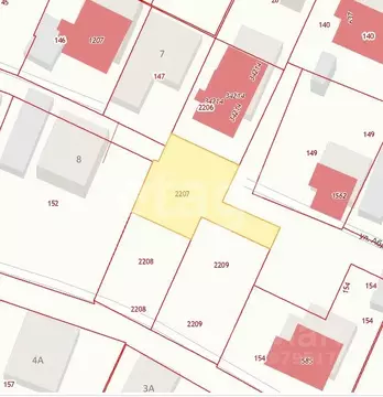 Участок в Татарстан, Казань ул. Абдуллы Алиша, 6 (5.0 сот.)