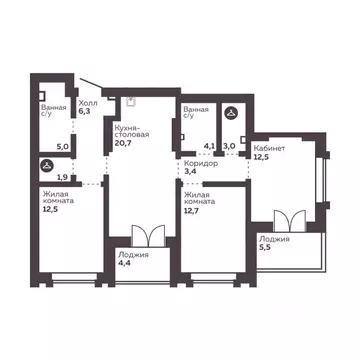 2-к кв. Свердловская область, Екатеринбург Уралмаш жилрайон, Голос ...